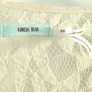 Lace cream colored mini dress xs